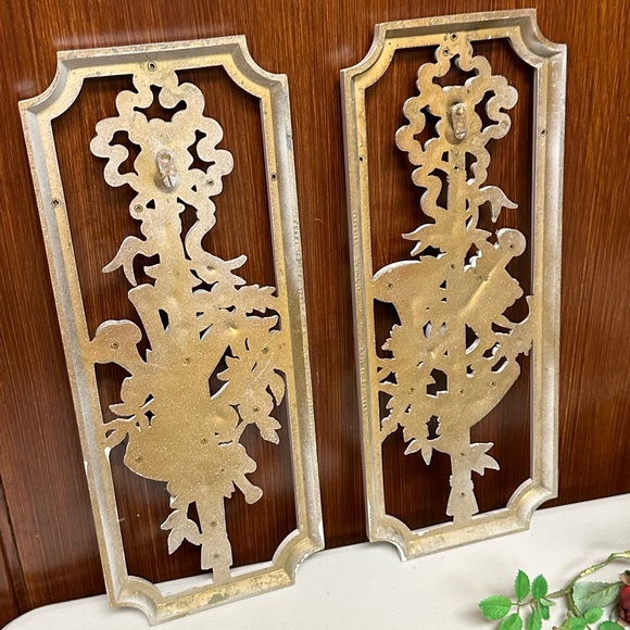 Homco Mid century modern molded resins wall plaques - Picture 6 of 11